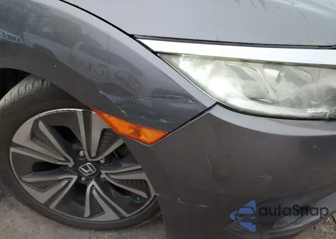 2017 Honda Civic Ex-L из США, поврежденный, VIN 19XFC1F75HE200211